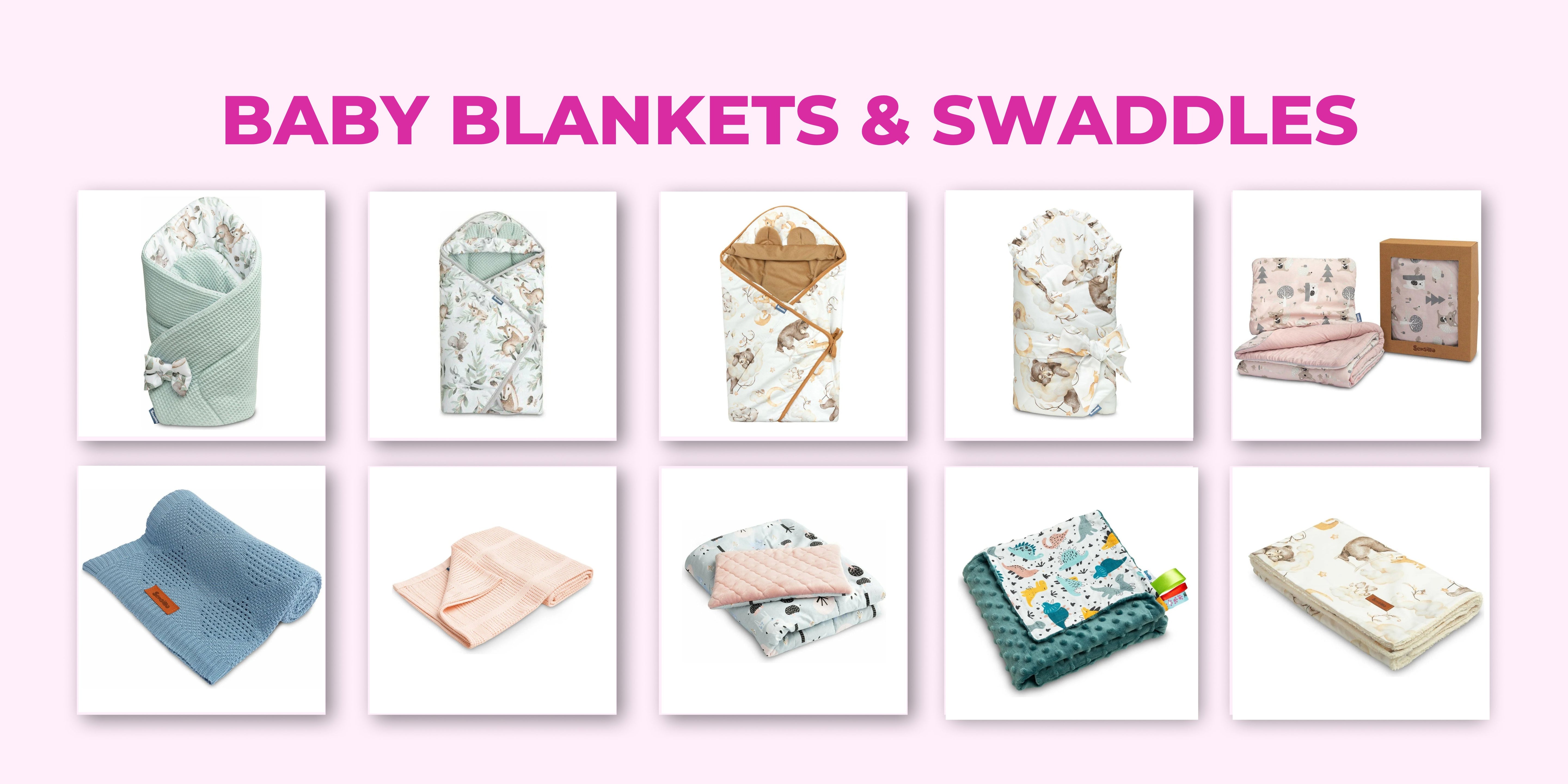 Baby Blankets & Swaddles