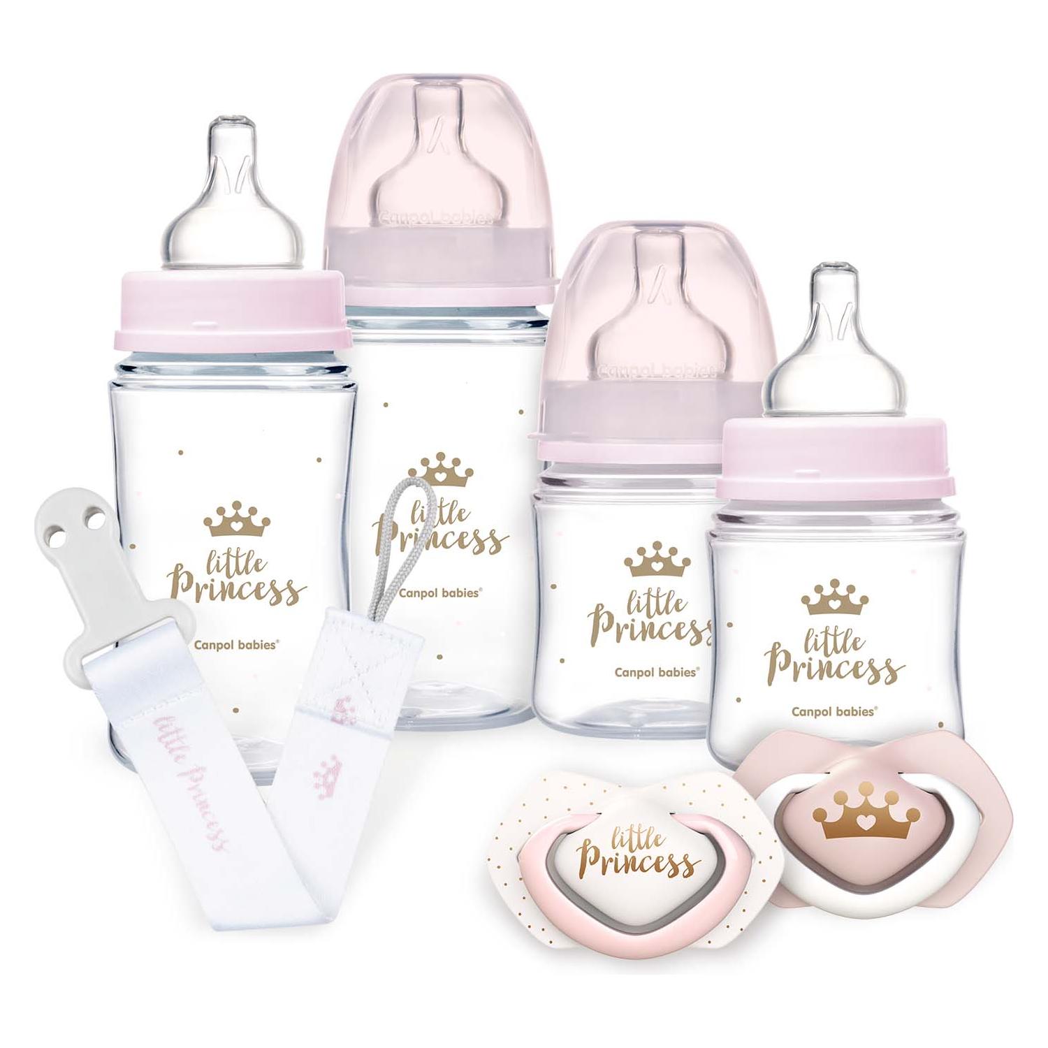 Canpol Newborn Set Royal Baby In Pink - 7 pcs