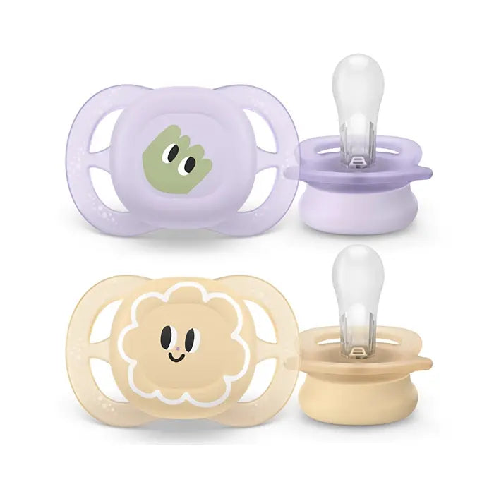 Philips Avent Ultra Star Newborn Soother 0-2 months - 2 pcs