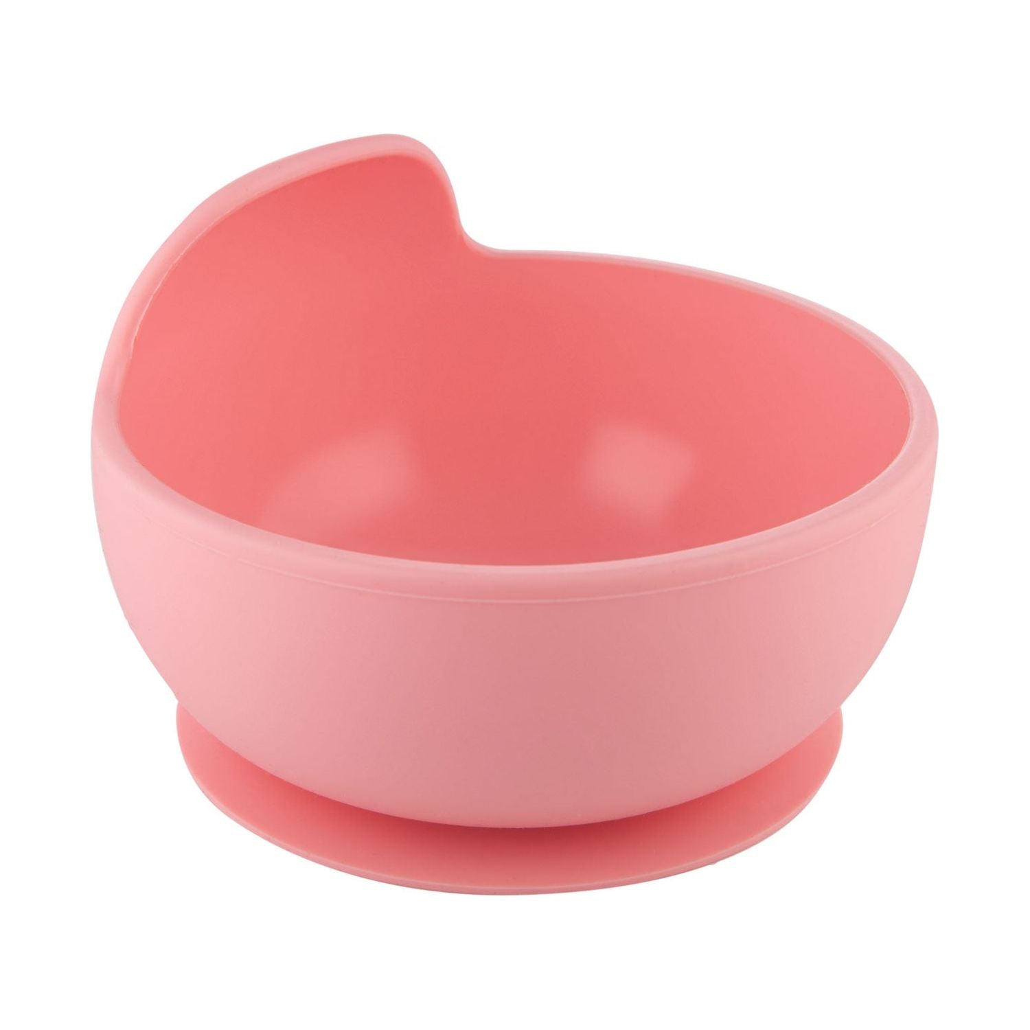 Bol à ventouse en silicone Canpol 330 ml 6 mois et plus - Rose