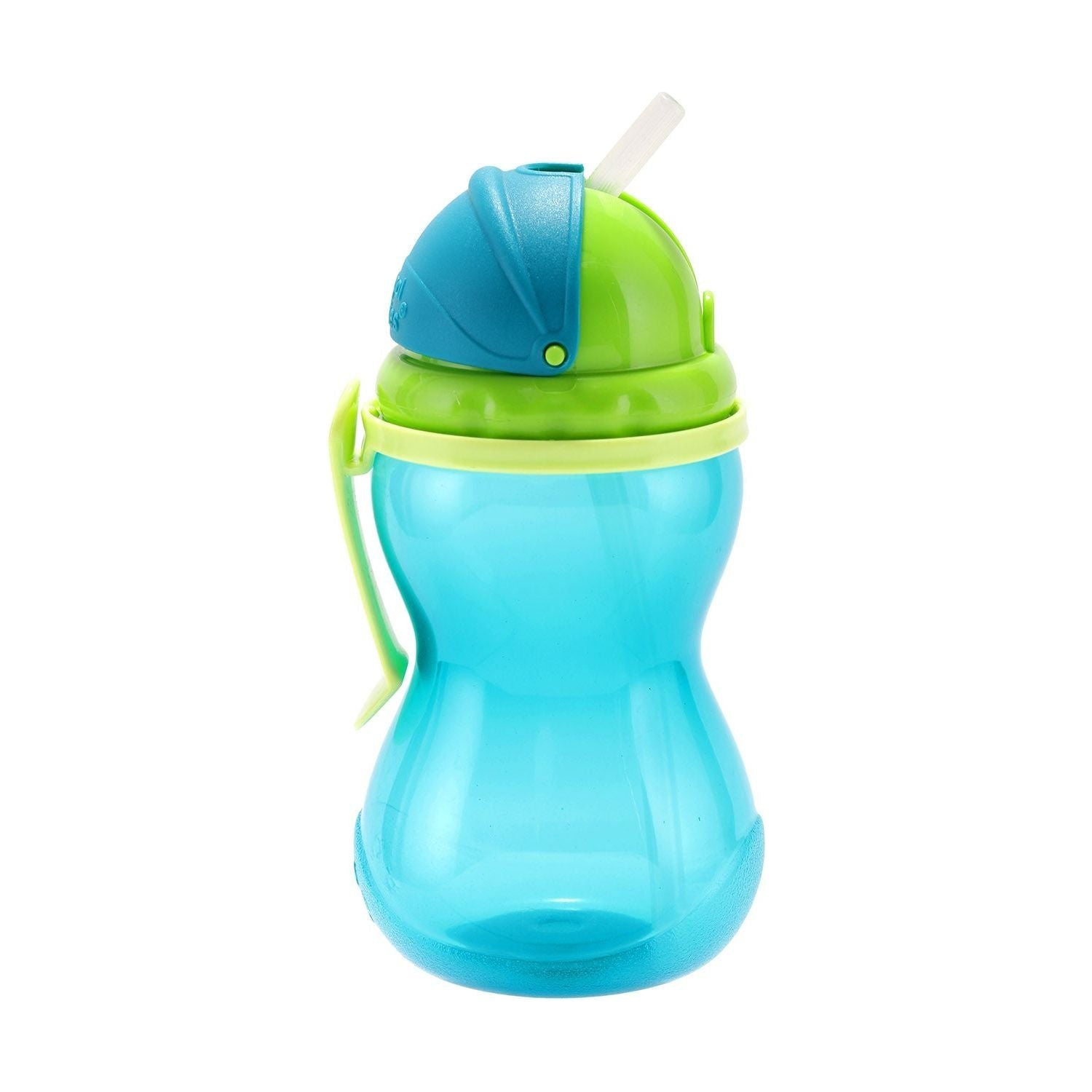 Canpol Sport Cup with Silicone Flip-top Straw 370ml - Blue