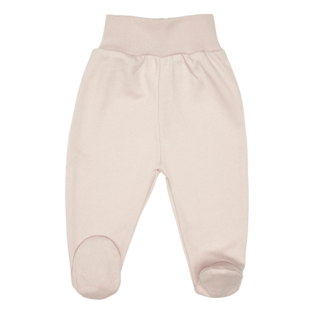 Pantalon Lilly Bean avec pieds - Rose pâle