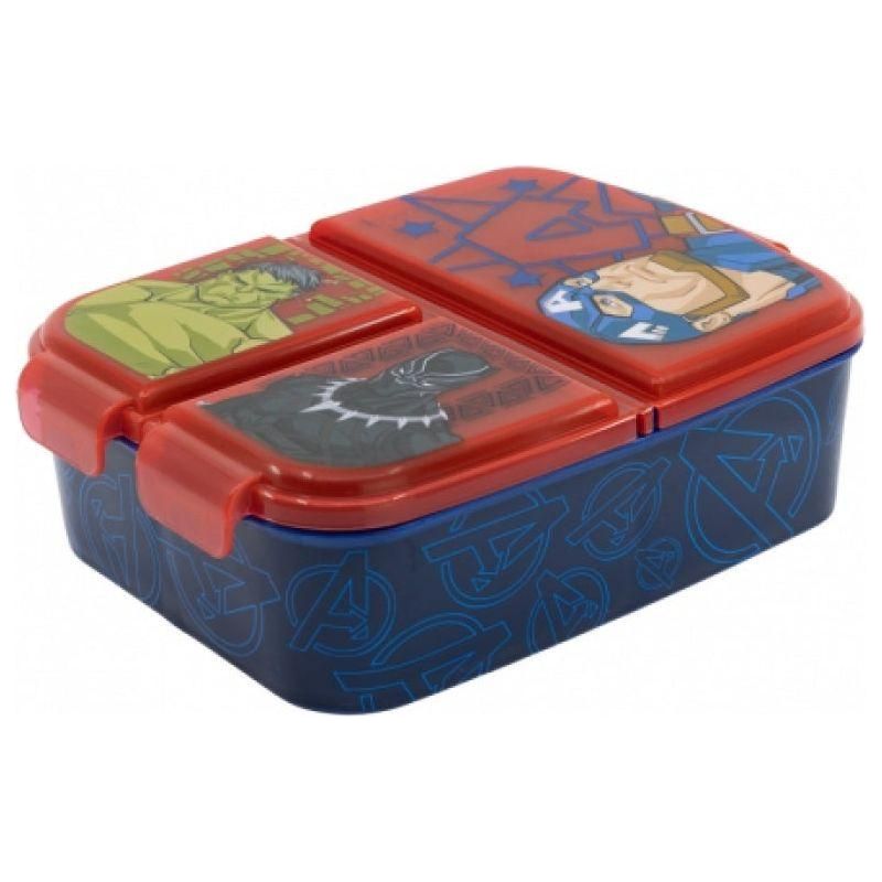 License 3-Compartment Lunch Box For Boys - Avengers