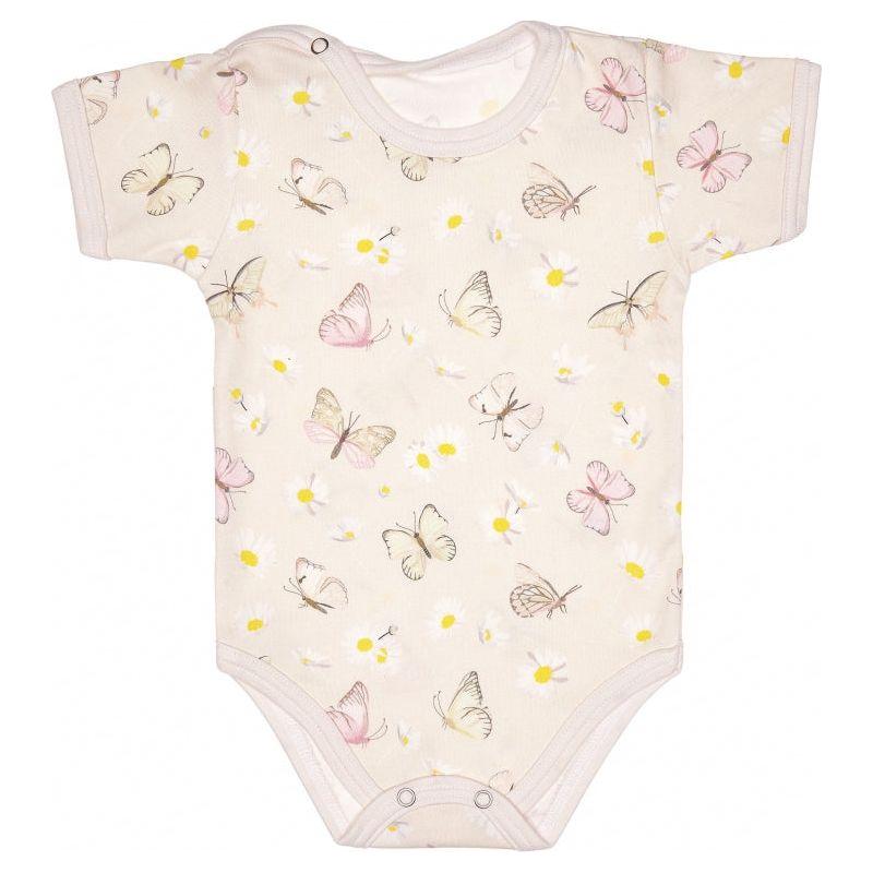 Lilly Bean Korte Mouw Bodysuit - Vlinders