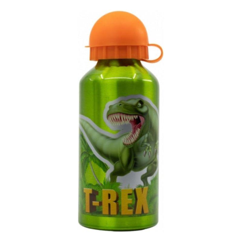 License Aluminum Bottle 400ml - Dinosaur