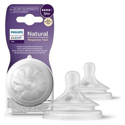 Philips Avent Tétine Natural Response 2 pcs - 6 Tailles