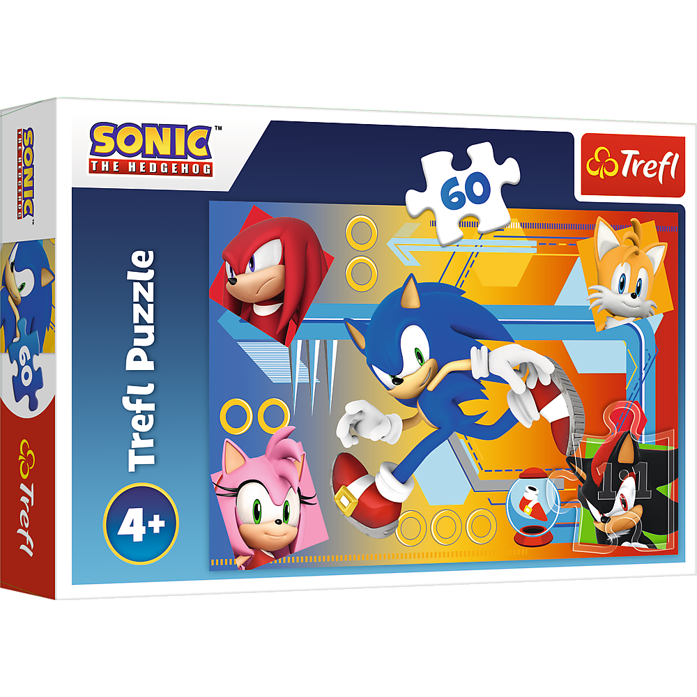 Trefl Kids Puzzel 60 st 4 jaar + - Sonic