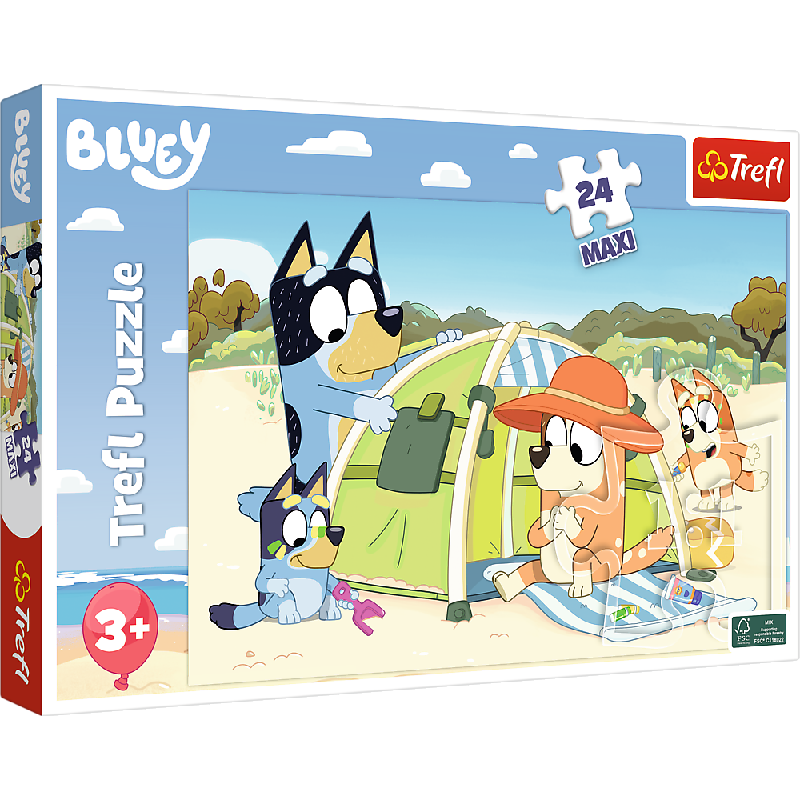 Trefl Kids Maxi Puzzel 24 stuks 3+ - Bluey