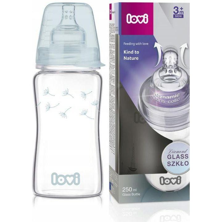 LOVI Diamond Glass Bottle 250 ml - Botanic