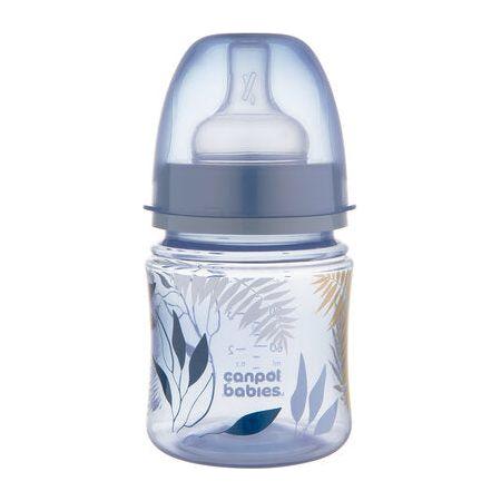 Canpol Anti-Colic Wide-Hals Fles 120ml Goud Easy Start - Blauw