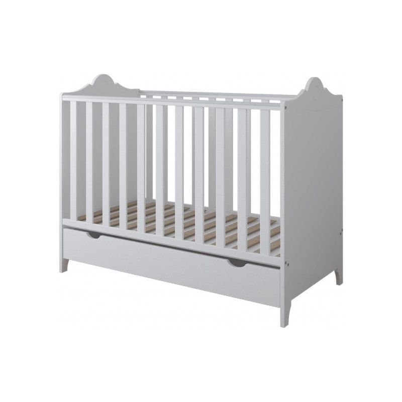 GLAMOUR 2in1 Baby Cot With Mattress