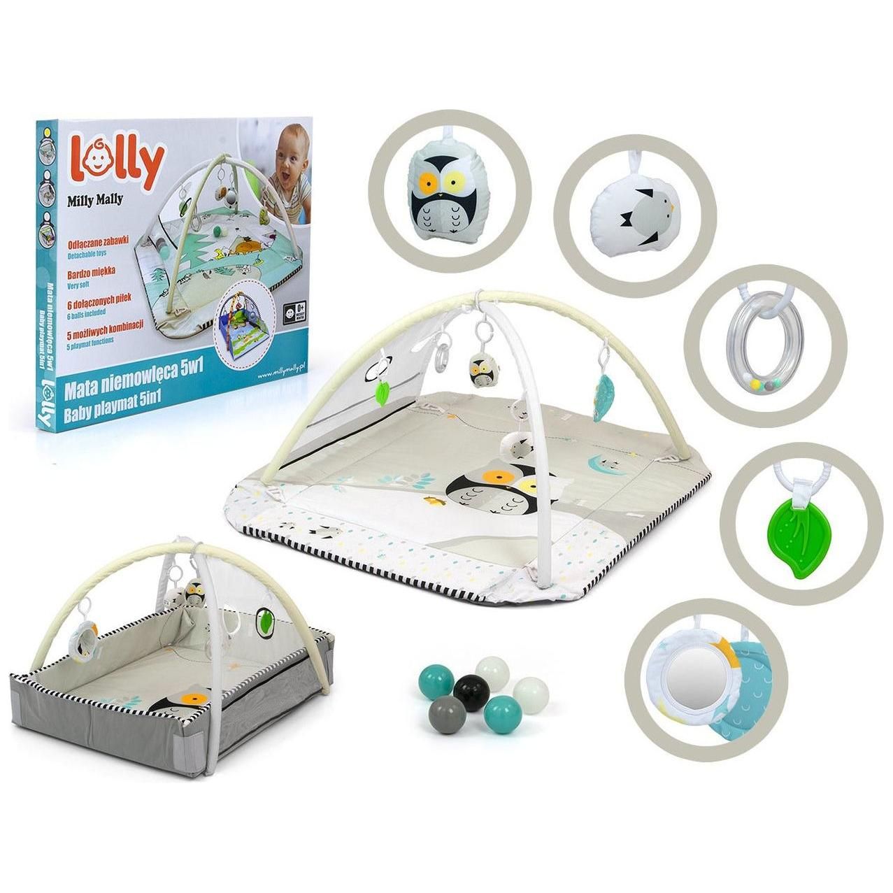 Milly Mally 5in1 speelmat - 3 ontwerpen