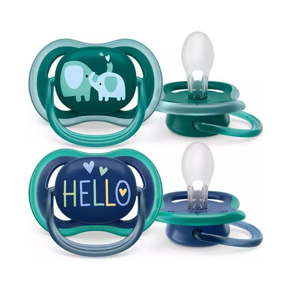 Philips Avent Soother Air Night 18months+ 2 Pcs