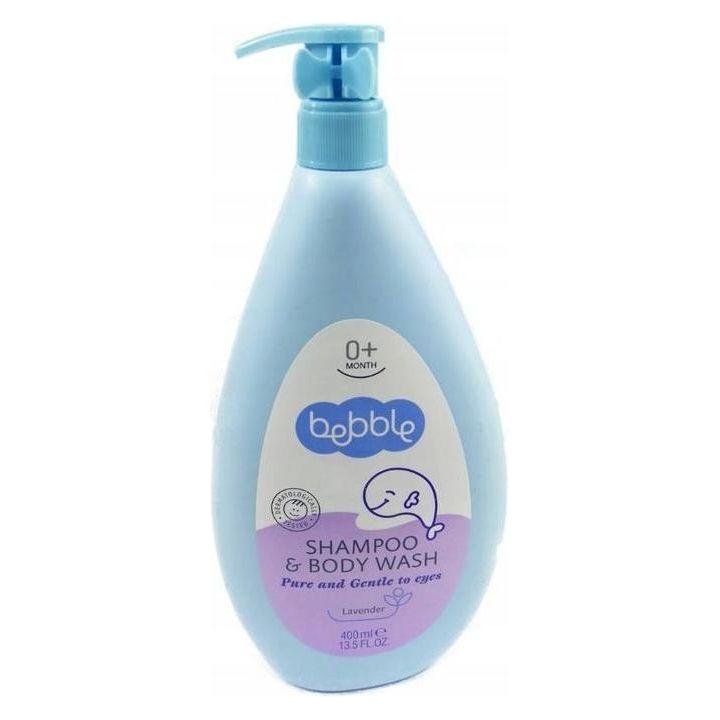 Shampooing et gel douche Bebble 400 ml Lavande 0 m+