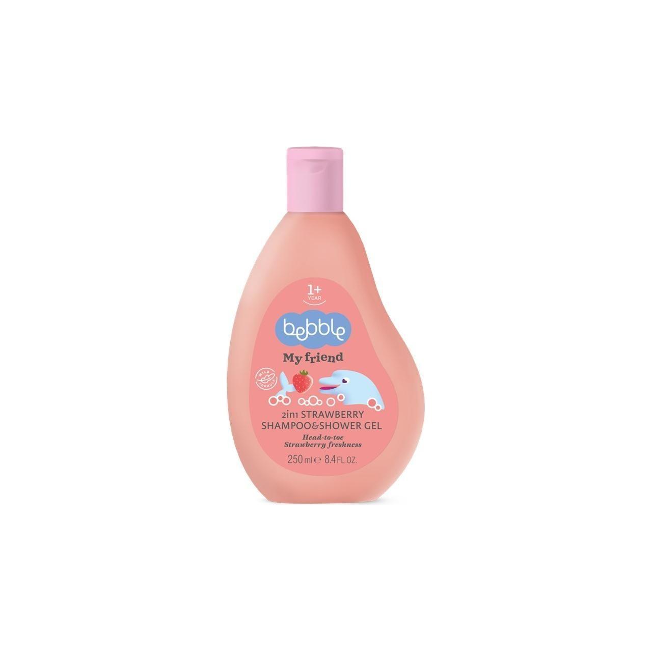 Bebble Aardbeien Shampoo 2-in-1 250 ml