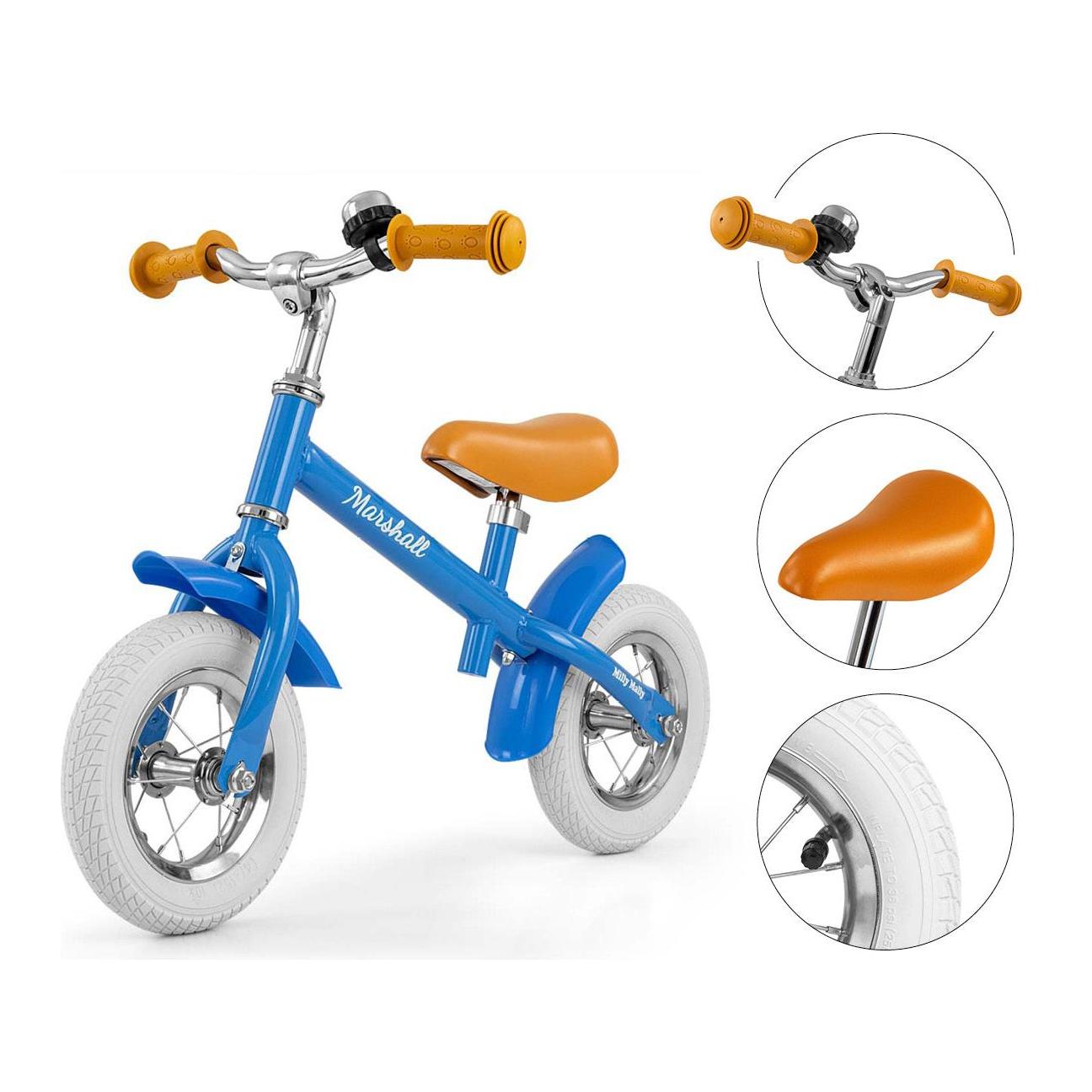 Milly Mally Marshall Air Loopfiets - Blauw