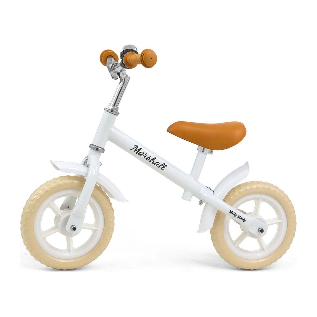 Milly Mally Balance Bike Marshall (Foam Wheels) - White