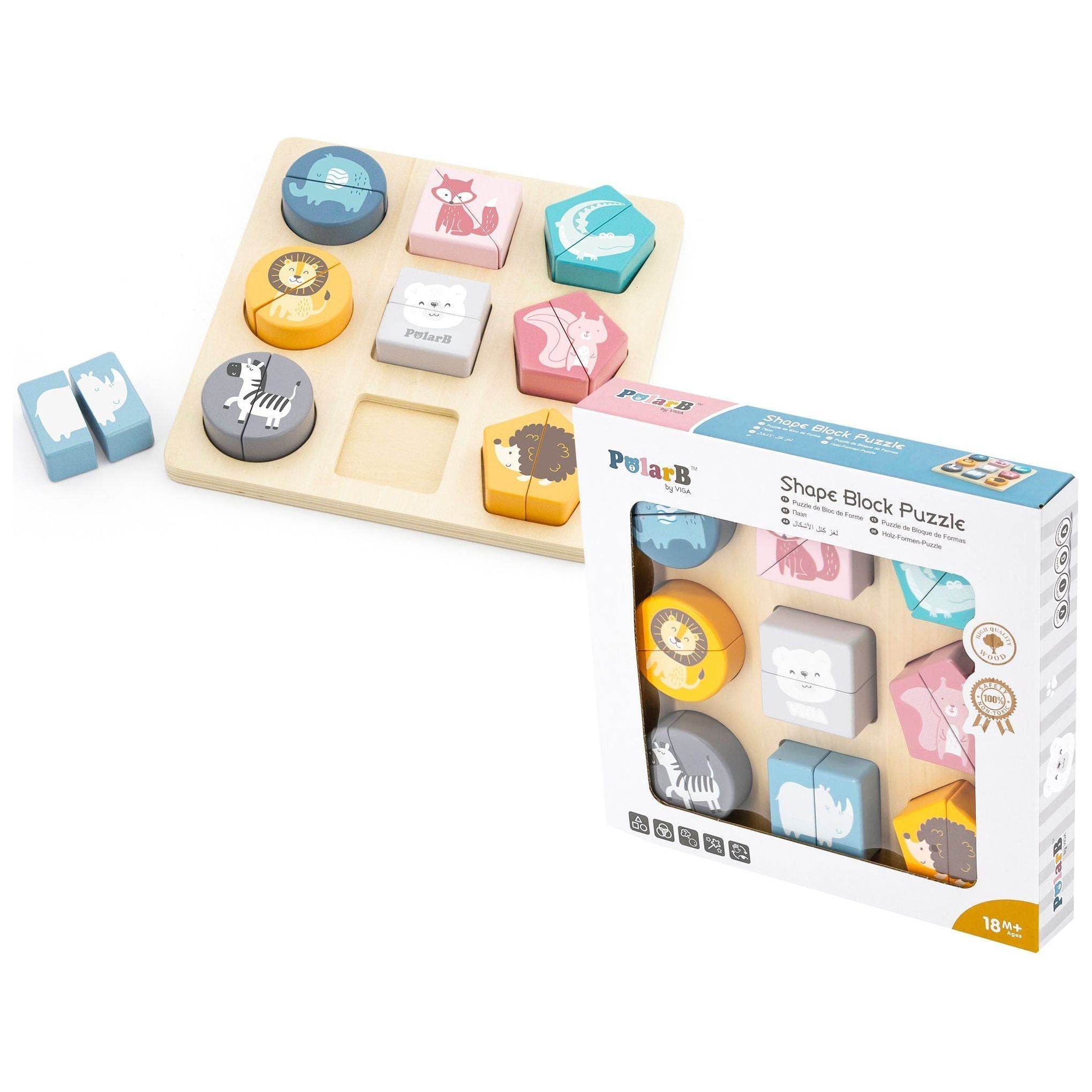 Viga PolarB Wooden Jigsaw Puzzle