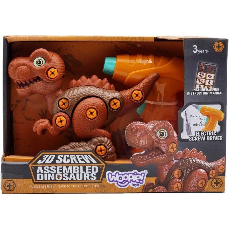 Woopie Drill T-Rex Dinosaurus 28 stuks