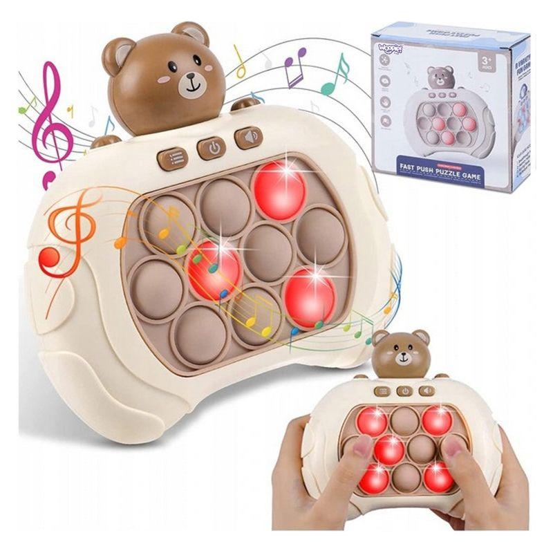 Woopie POP IT Interactief Anti-stress Teddybeer Arcadespel