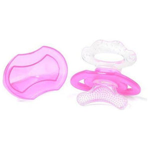 Lavender Blush Babyono Silicone Baby Teether - 3 Colours