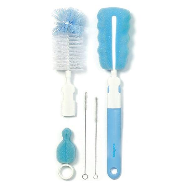 Medium Aquamarine Babyono Bottle Brush - 2 Colours