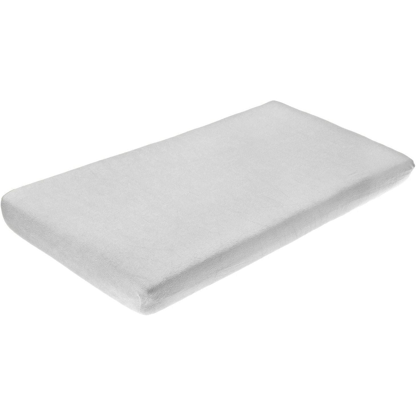 Light Gray Sensillo Cot Sheet 120x60 cm - 4 Colours