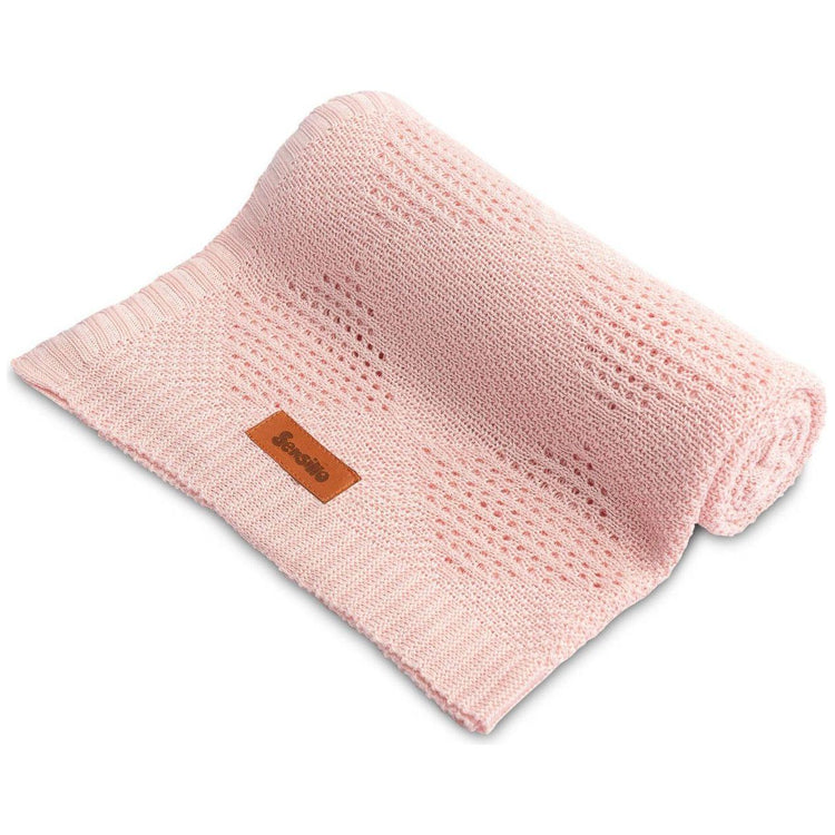 Pink Sensillo 100% Bamboo Blanket 100 x 80 cm - 4 Colours