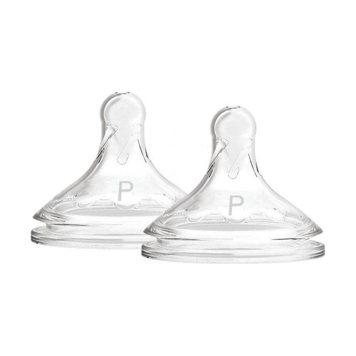 Dr. Brown's Wide-Neck Bottle Preemie Natural Flow Teats 0M+, 2 Pack