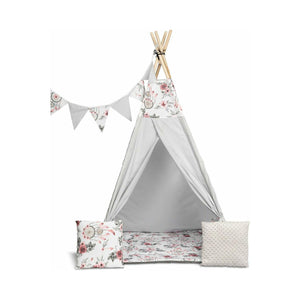 Light Gray TOYZ Teepee Play Tent - 3 Designs