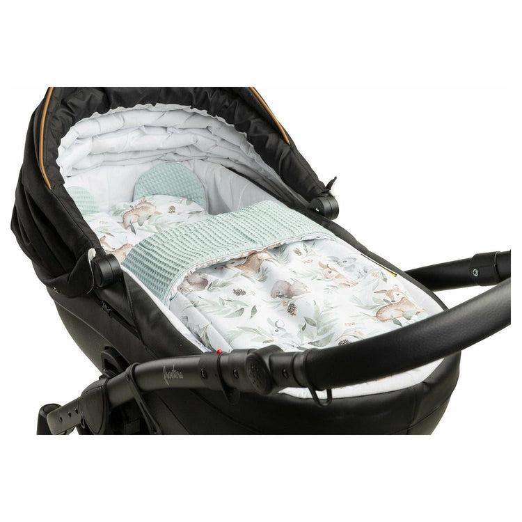 Light Gray Sensillo Waffle Pram Set - 5 Designs