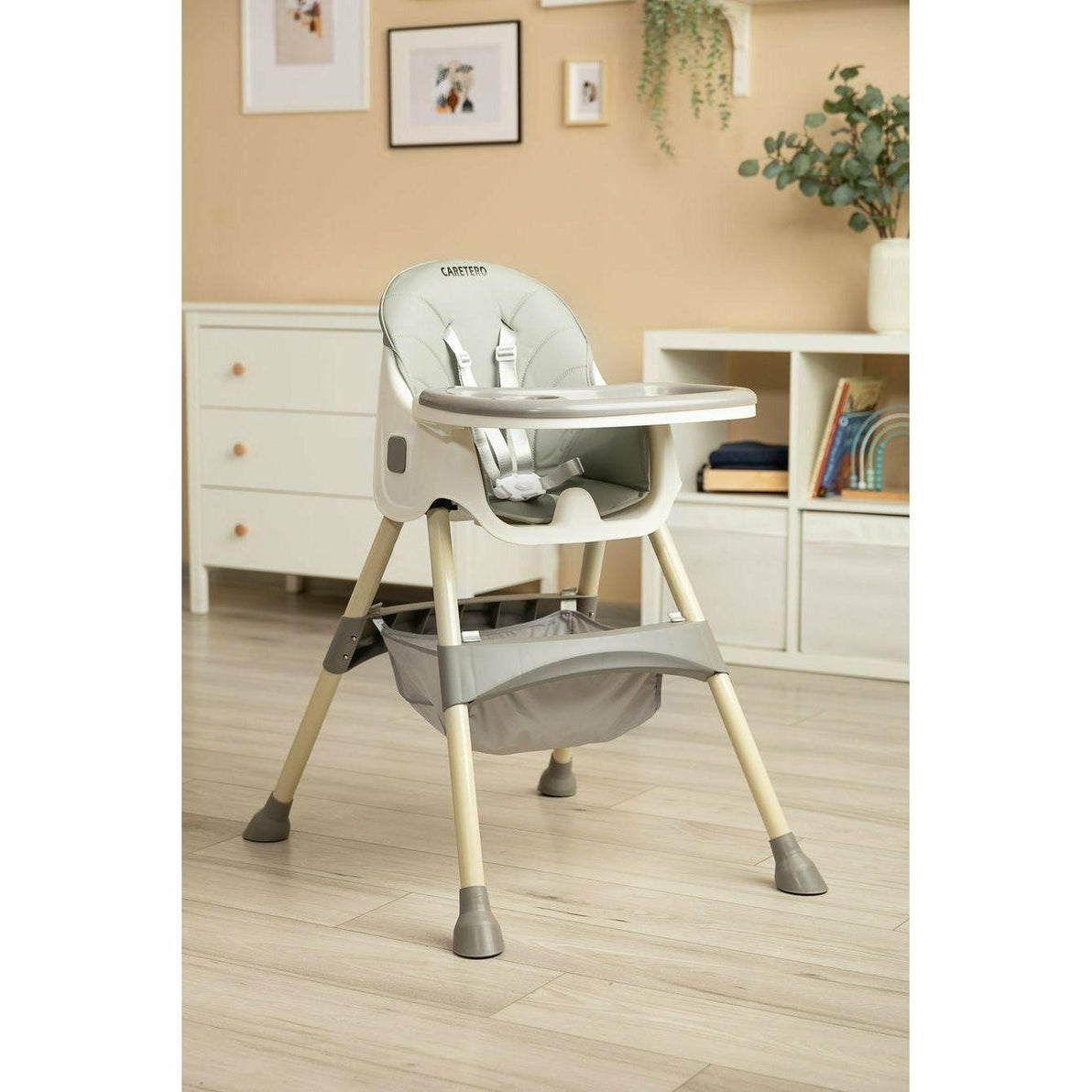 Tan Caretero Bill Highchair 2 in 1 - 3 Colours