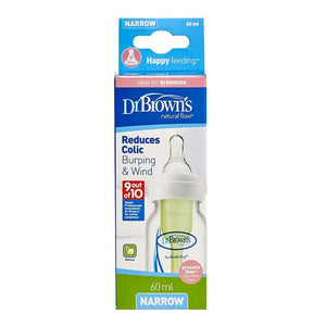 Dark Slate Blue Dr Brown's Options+ Narrow Preemie Bottle - 60ml