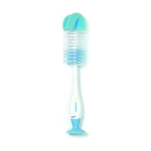 Sky Blue Babyono Bottle Brush With Suction - 4 Colours