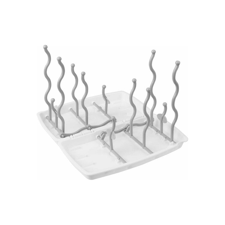 Light Gray Babyono Bottle Drying Rack - 2 Colours