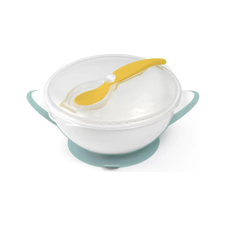 Lavender Babyono Bowl With A Suction And A Spoon - 4 Colours