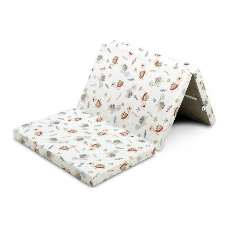 Sensillo Travel Opvouwbaar Matras 120 x 60 x 5cm - Schildpadden