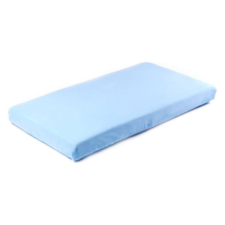 Sensillo Jersey Cot Sheet 120x60 cm - Blue