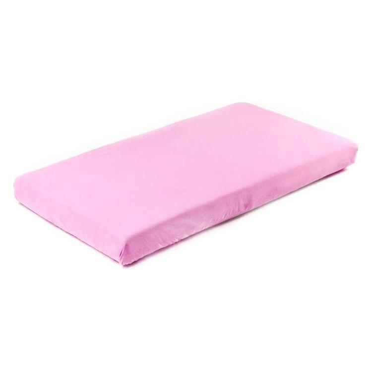 Sensillo Jersey Cot Sheet 120x60 cm - Pink