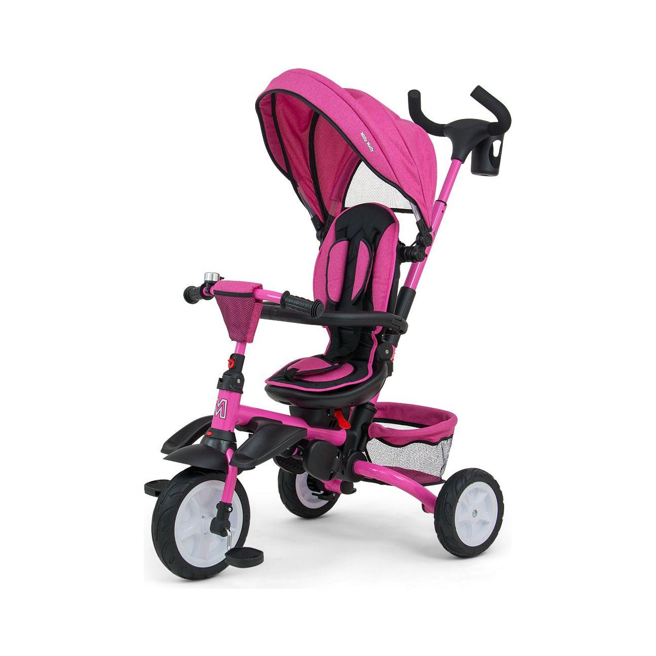 Milly Mally 6in1 Driewieler Stanley - Roze 