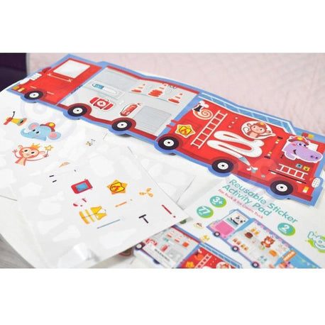 Light Gray Woopie Art&Fun Reusable Sticker Activity Pad